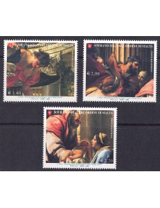 SMOM 2009 Masters of Painting 3v MNH**