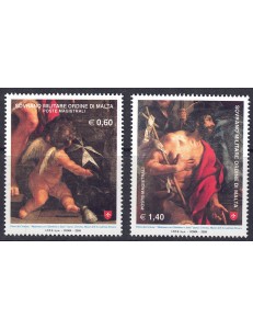 SMOM 2009 St. John the Baptist 2v MNH**