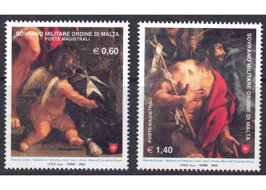 SMOM 2009 St. John the Baptist 2v MNH**