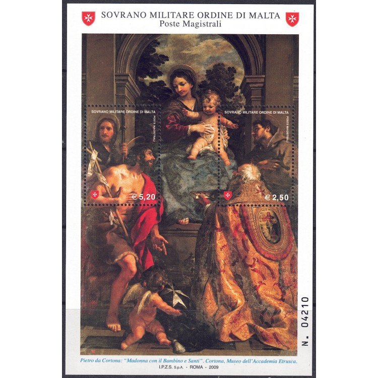 SMOM 2009 San Giovanni Battista BF MNH**