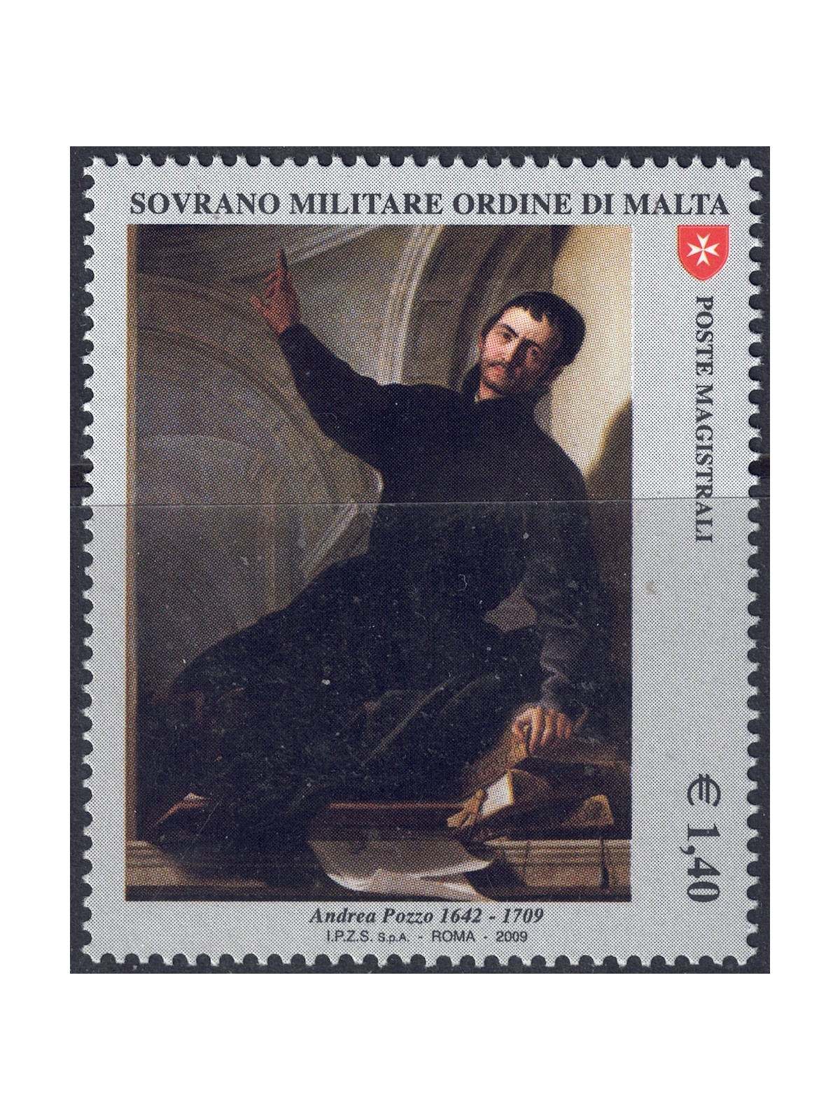 SMOM 2009 Andrea Pozzo MNH**