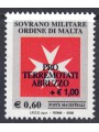SMOM 2009 Pro Terremotati Abruzzo MNH**