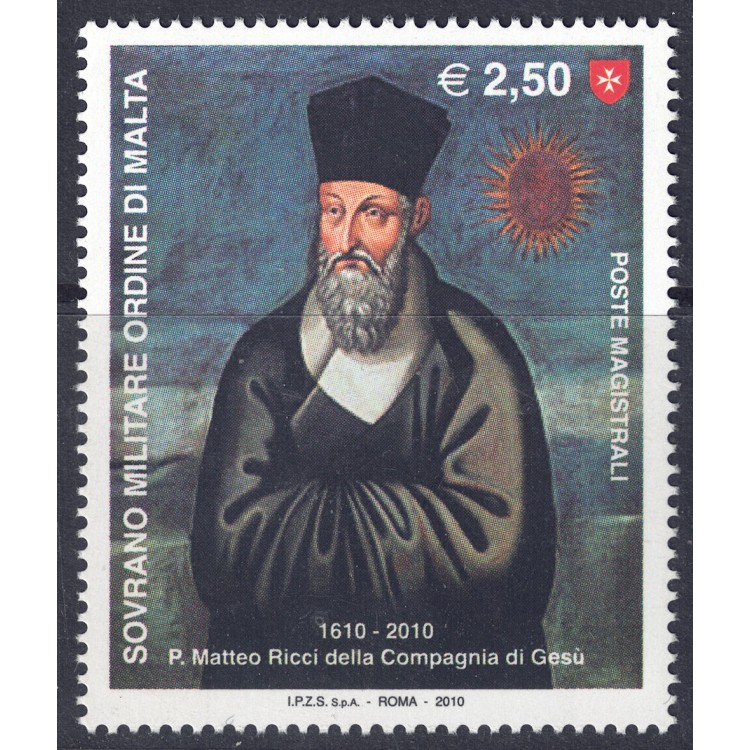 SMOM 2010 Father Matteo Ricci MNH**
