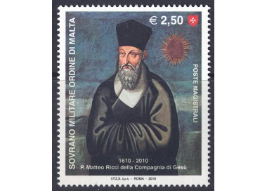 SMOM 2010 Padre Matteo Ricci MNH**