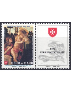 SMOM 2010 Sandro Botticelli MNH**