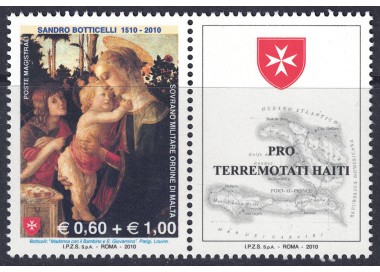 SMOM 2010 Sandro Botticelli MNH**