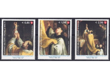 SMOM 2010 Anno Sacerdotale 3v MNH**