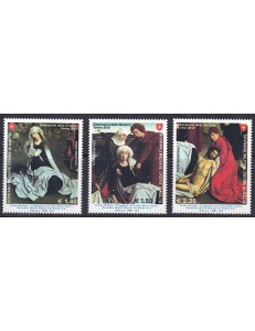 SMOM 2010 Ostensione della Sindone 3v MNH**