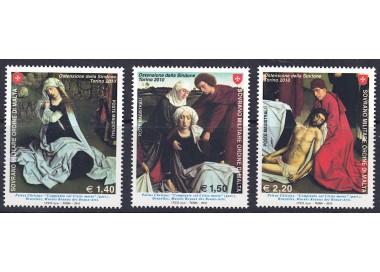 SMOM 2010 Exposition of the Shroud 3v MNH**