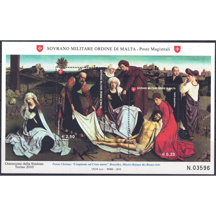 SMOM 2010 Ostensione della Sindone BF MNH**