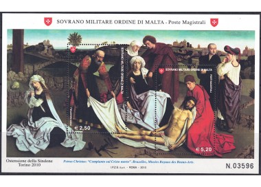 SMOM 2010 Exposition of the Shroud s/s MNH**