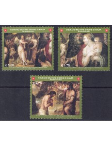SMOM 2010 San Giovanni Battista 3v MNH**