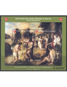 SMOM 2010 San Giovanni Battista BF MNH**
