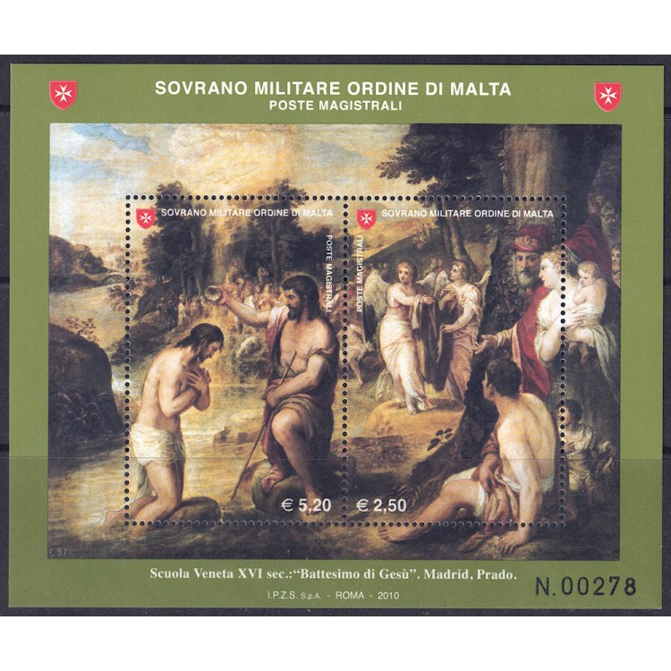 SMOM 2010 St. John the Baptist s/s MNH**