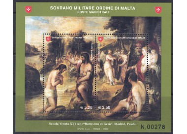 SMOM 2010 San Giovanni Battista BF MNH**
