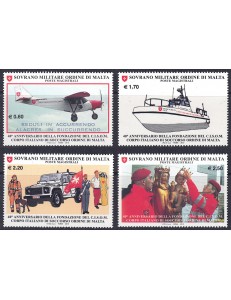 SMOM 2010 Italian Rescue Corps 4v MNH**