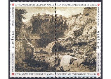 SMOM 2010 Drawing in Art (3rd series) 4v MNH**