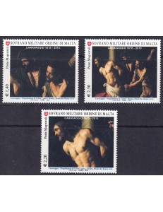 SMOM 2010 Michelangelo Merisi (Caravaggio) 3v MNH**