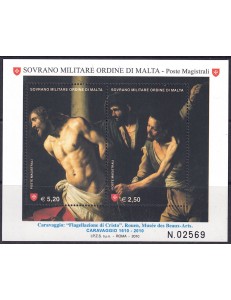 SMOM 2010 Michelangelo Merisi (Caravaggio) s/s MNH**