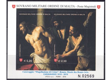 SMOM 2010 Michelangelo Merisi (Caravaggio) BF MNH**