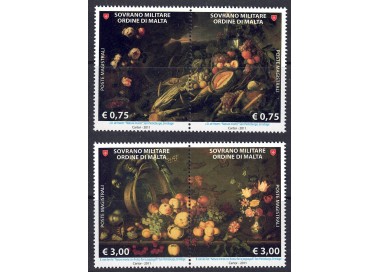 SMOM 2011 Still lifes 4v MNH**