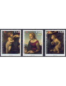 SMOM 2011 Masters of Painting 3v MNH**