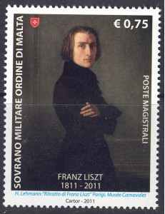 SMOM 2011 Franz Liszt MNH**