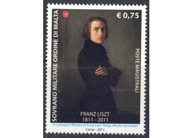 SMOM 2011 Franz Liszt MNH**