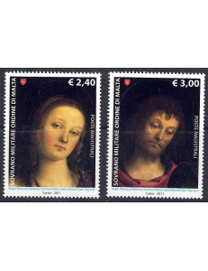 SMOM 2011 St. John the Baptist 2v MNH**