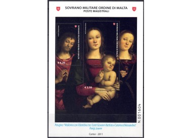 SMOM 2011 San Giovanni Battista BF MNH**