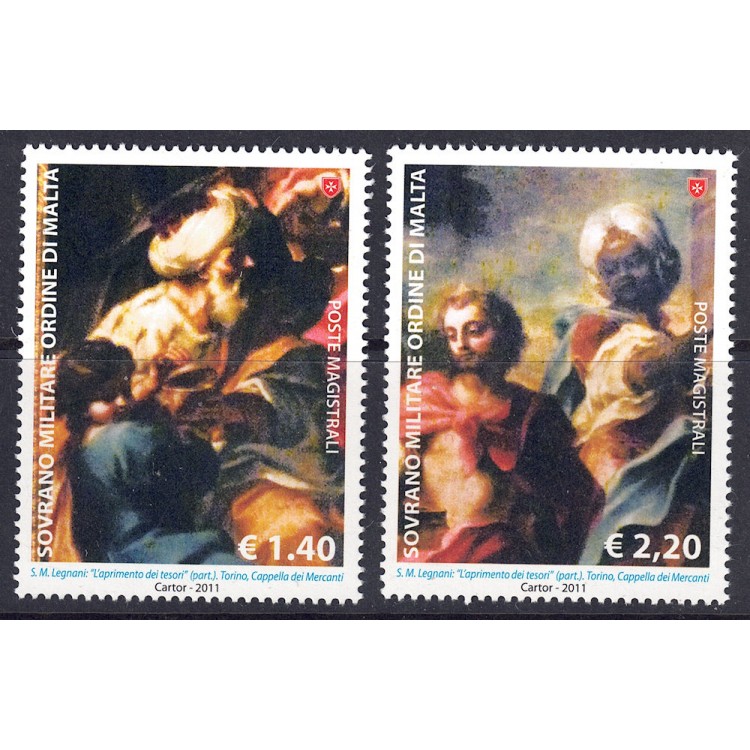 SMOM 2011 Iconografia dei Re Magi 2v MNH**