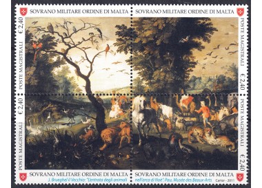 SMOM 2011 Natura e arte 4v MNH**