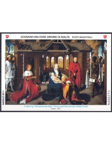 SMOM 2011 Christmas s/s MNH**