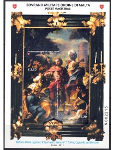 SMOM 2011 Iconography of the Three Kings s/s MNH**