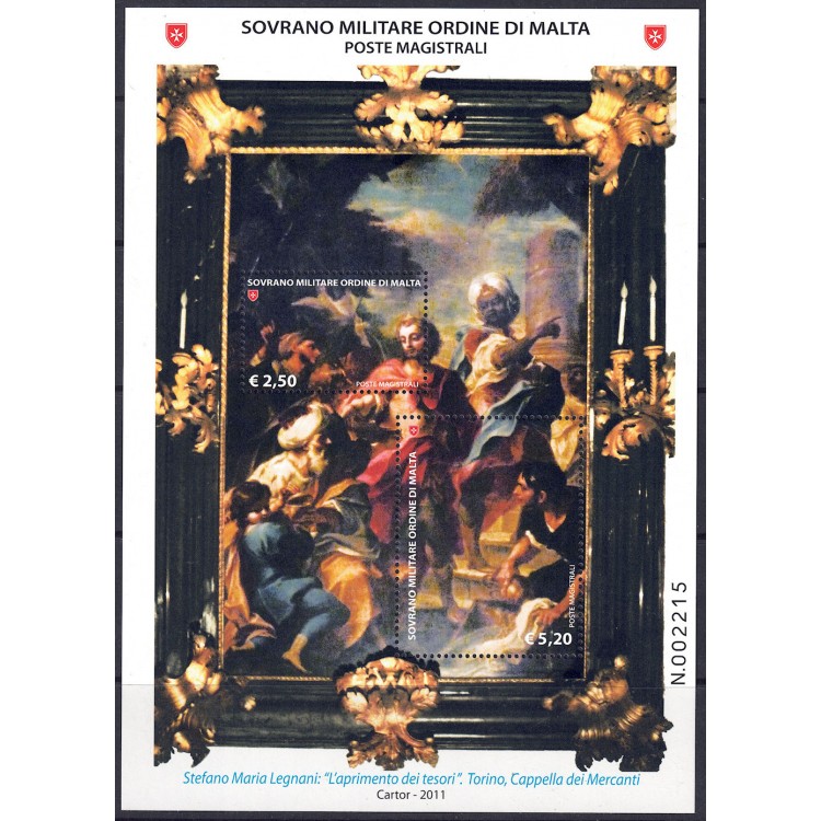 SMOM 2011 Iconography of the Three Kings s/s MNH**