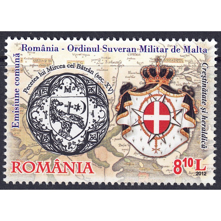 ROMANIA 2012 Christianity and Heraldry MNH**