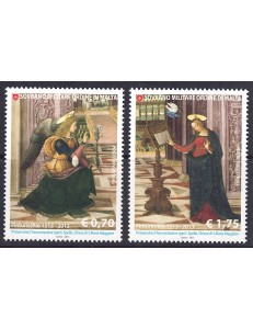 SMOM 2013 Pinturicchio 2v MNH**