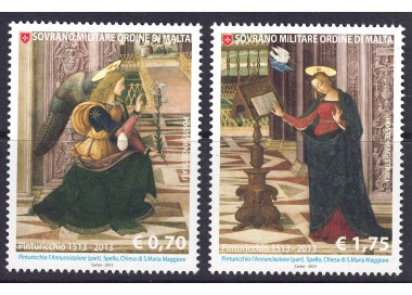 SMOM 2013 Pinturicchio 2v MNH**
