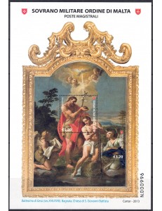 SMOM 2013 San Giovanni Battista BF MNH**