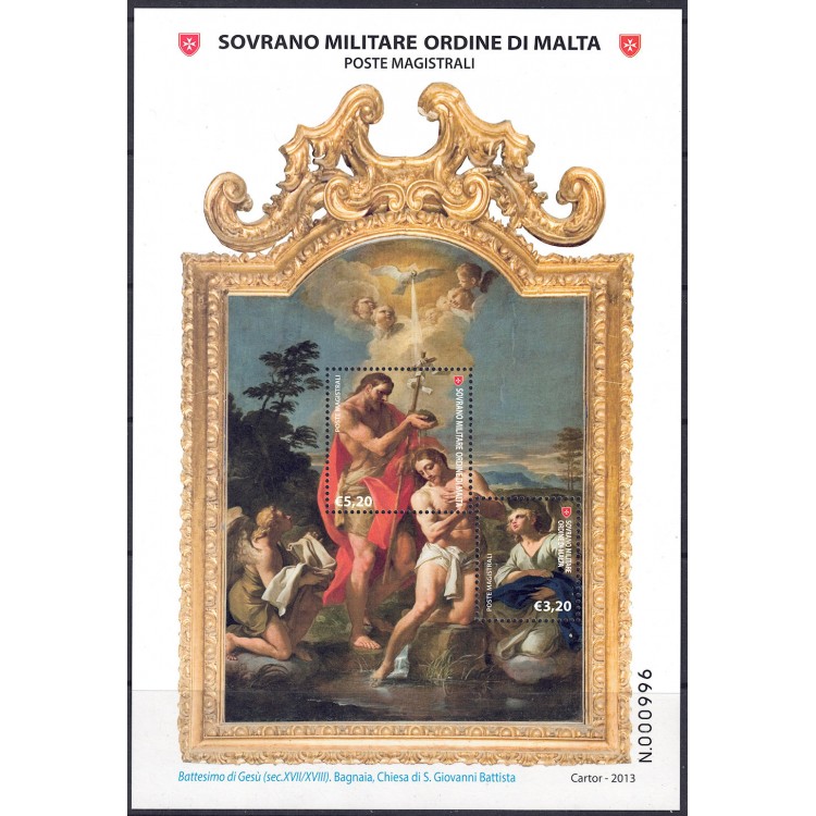 SMOM 2013 St. John the Baptist s/s MNH**