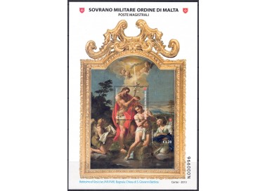 SMOM 2013 St. John the Baptist s/s MNH**