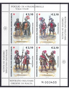 SMOM 2013 Costumi e Uniformi (1ª serie) BF MNH**