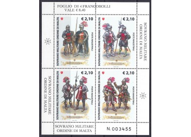 SMOM 2013 Costumes and Uniforms (1st series) s/s MNH**