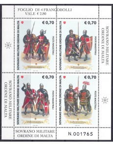 SMOM 2013 Costumes and Uniforms (2nd series) s/s MNH**