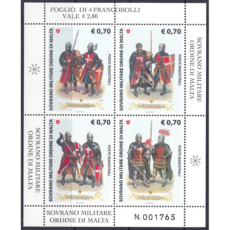 SMOM 2013 Costumes and Uniforms (2nd series) s/s MNH**