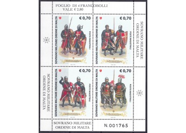 SMOM 2013 Costumes and Uniforms (2nd series) s/s MNH**