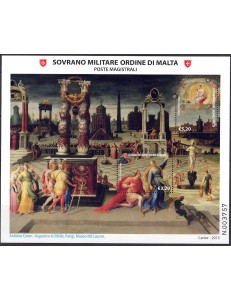 SMOM 2013 Masters of Painting s/s MNH**