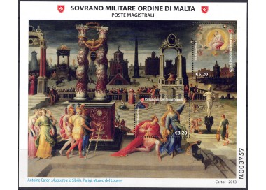SMOM 2013 Masters of Painting s/s MNH**