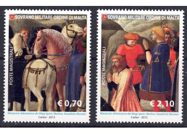 SMOM 2013 Iconography of the Three Kings 2v MNH**