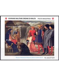 SMOM 2013 Iconografia dei Re Magi BF MNH**